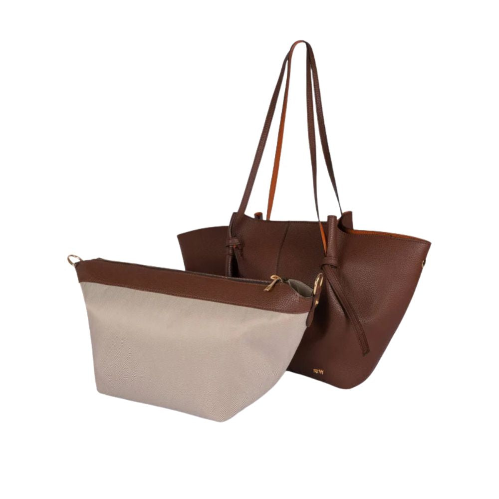 Dual-Tone Reversible Tote Bag