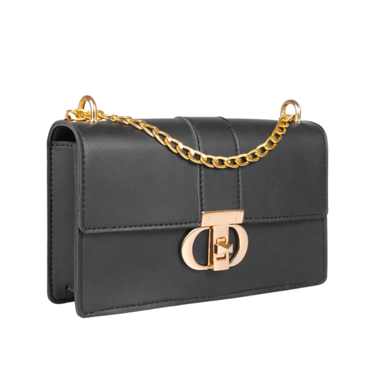 Noir Elegance Shoulder Bag