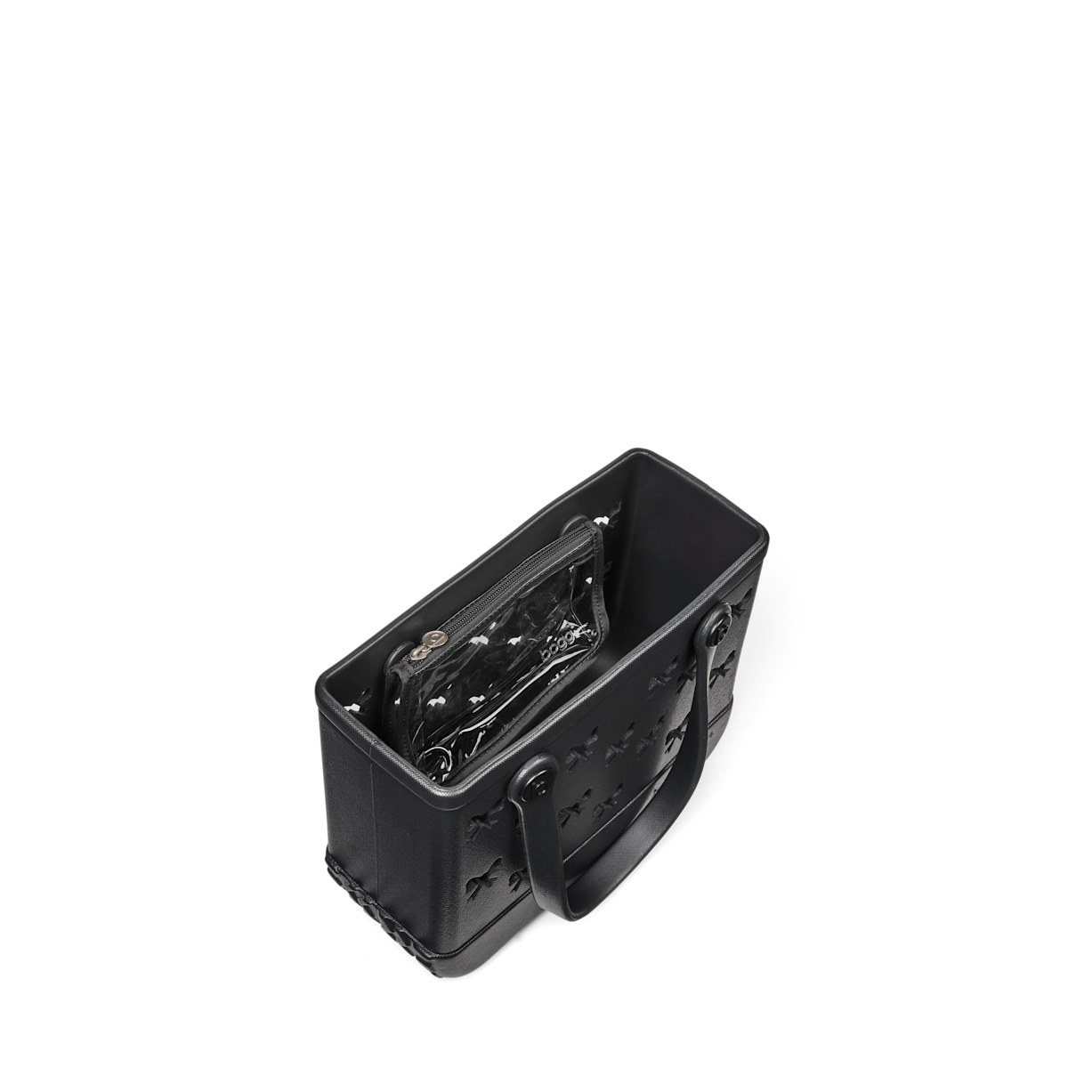 Bitty Bogg Bag - Black Bows - Image 2