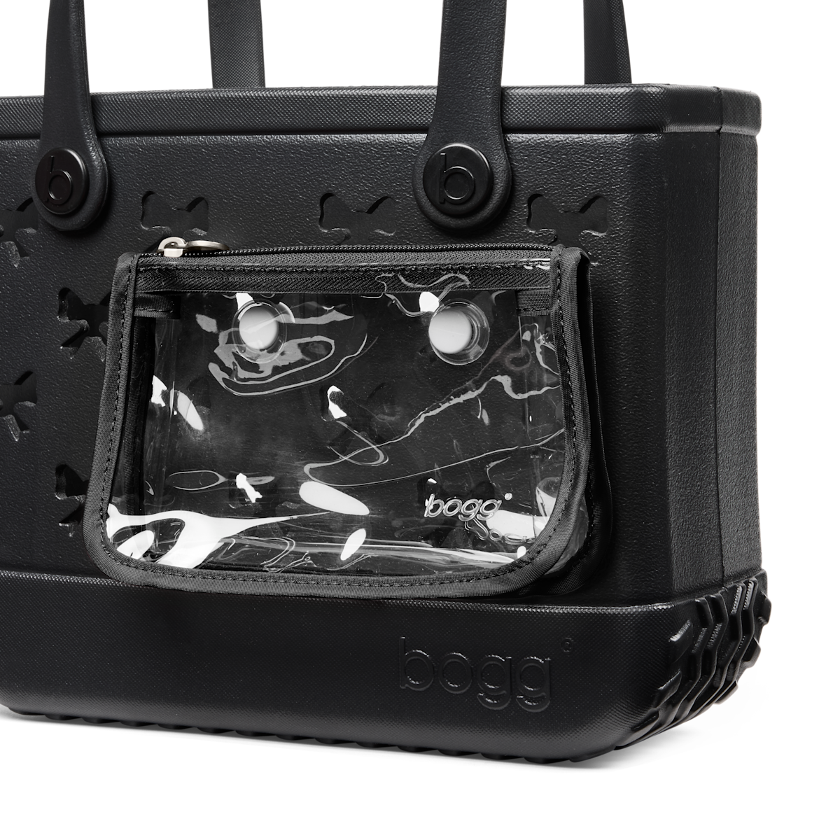 Bitty Bogg Bag - Black Bows - Image 7