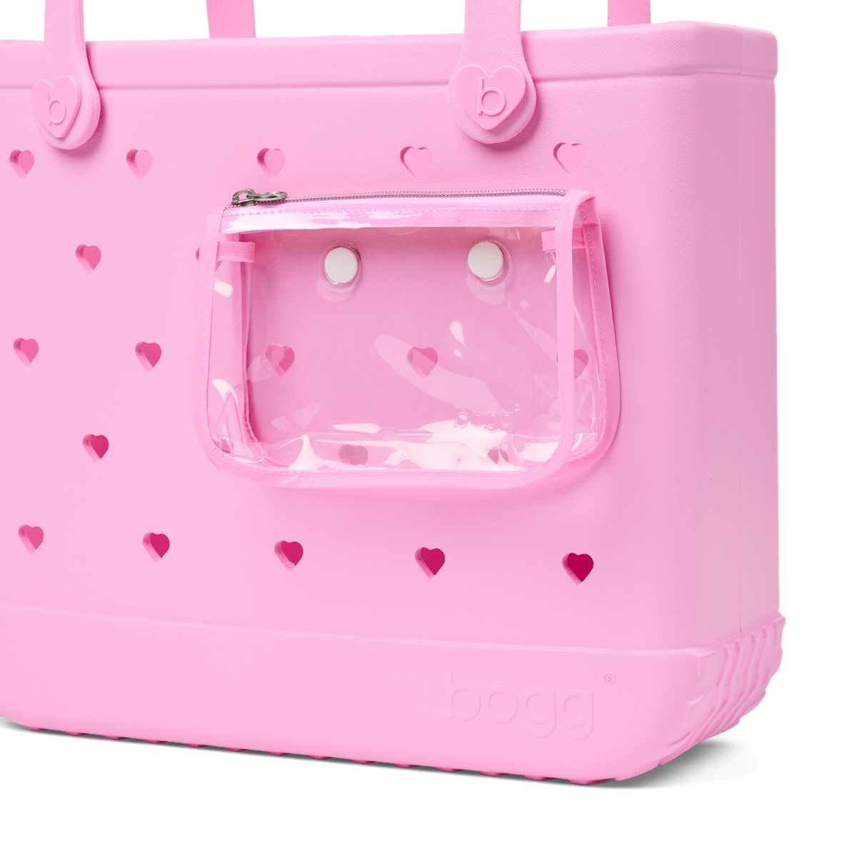 Baby Bogg Bag - Cut Out Heart Pink Taffy - Image 8