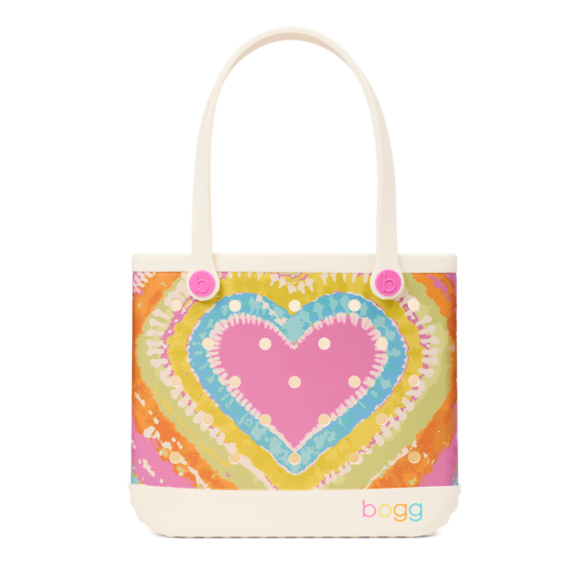Baby Bogg Bag - Dye-licious Heart Pink Taffy